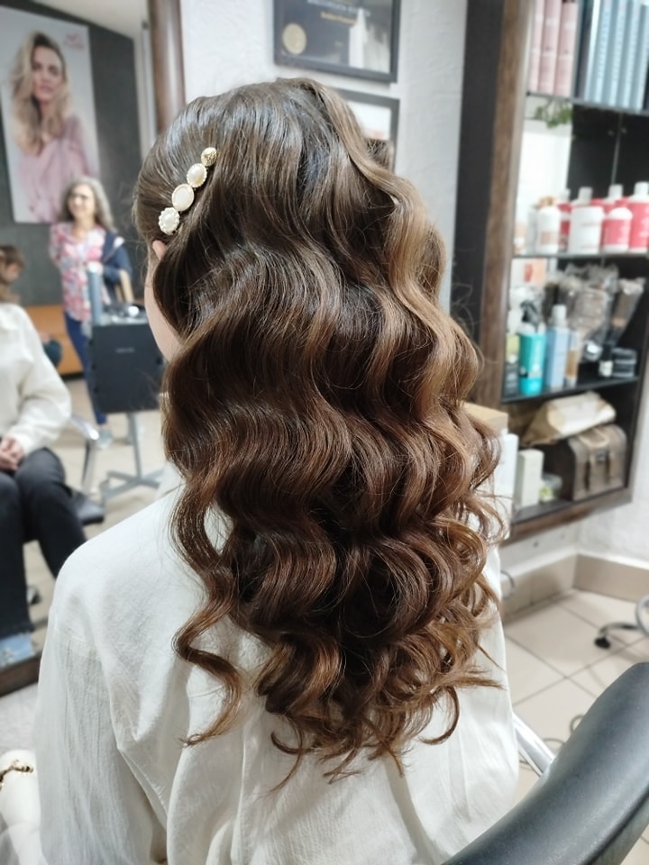 Ombré brąz-blond — Magia Fryzur